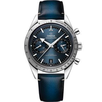 Omega Spacemaster Z-33 43 mm, titanium on rubber strap