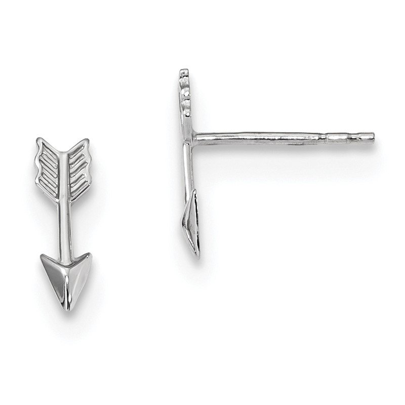 14k Yellow Gold Polished Arrow Post Earrings 14k Yellow Gold Polished Arrow Post Earrings