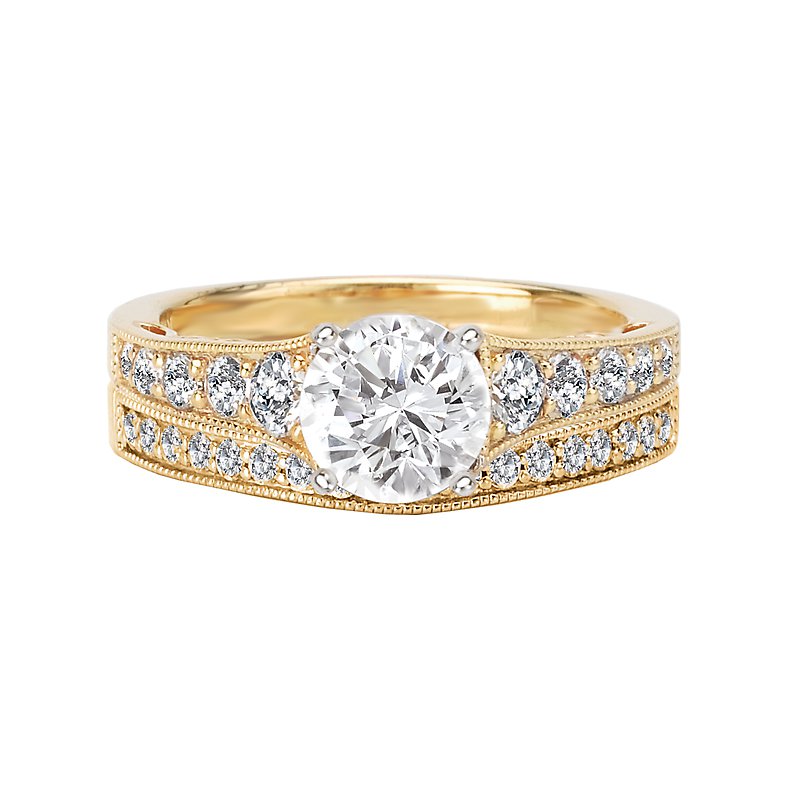 現在開催中のキャンペーン＆お得情報 Romance Mann's - 117923-SYK Ring Diamond Semi-Mount Classic アクセサリー