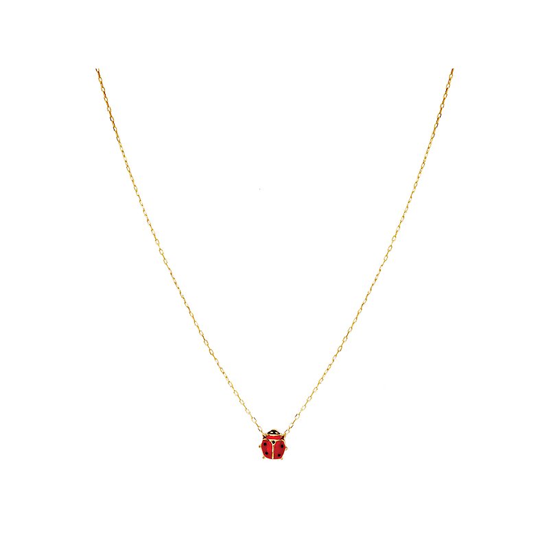 Italian ladybug charm 14k high quality gold