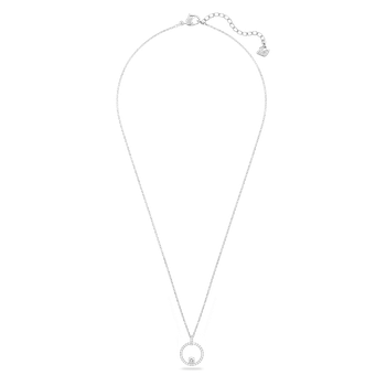 Swarovski Constella pendant, White, Rhodium plated 5198686