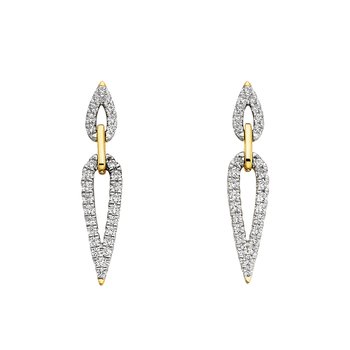 Inverted Teardrop Earrings .33tw TJC10B3370D