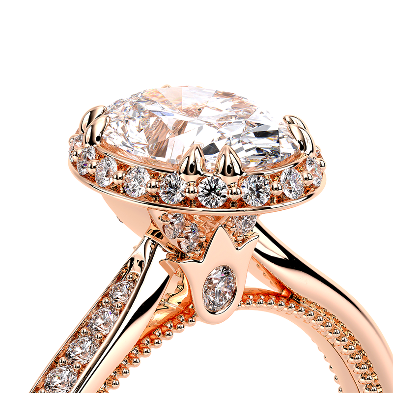Verragio Renaissance-Sld302-Xov-14k Rose Gold Oval