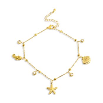 Sea Creatures Charm Bracelet Z124-LN5665