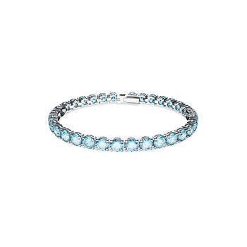 ブレスレット SWAROVSKI Matrix Tennis Gold Tone Bracelet S 5657665 Matrix Tennis bracelet, Round cut, White, Gold-tone plated