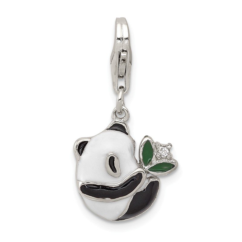 New Pandora Sweet Panda Charm # 796256ENMX W/box - Etsy