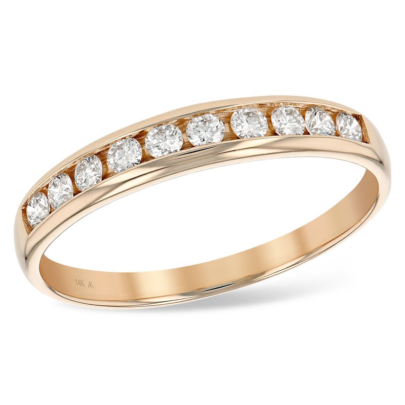 Allison Kaufman 14KT Gold Ladies Diamond Wedding Ring H092-87976