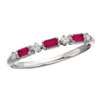 Dot Dash Ruby Band .07tdw TJC15B2706RU
