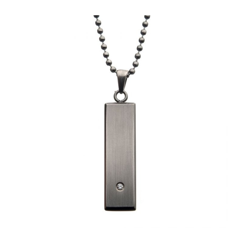 Necklace - Stainless Steel W/ball