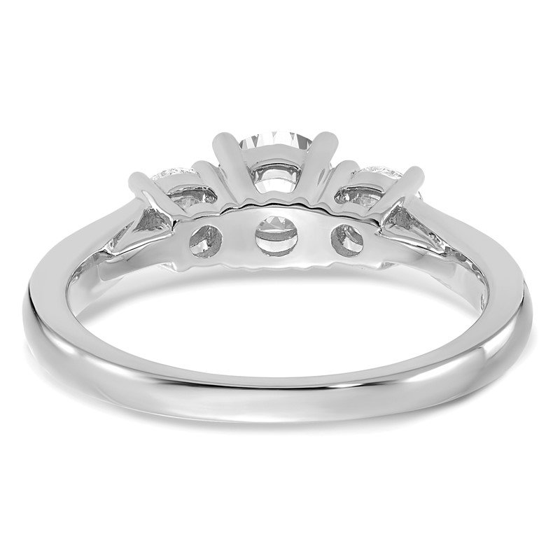 14k White Gold 3-Stone Lab Grown Diamond SI1/SI2, G H I, Engagement Ring 14k White Gold 3-Stone Lab Grown Diamond SI1/SI2, G H I, Engagement Ring