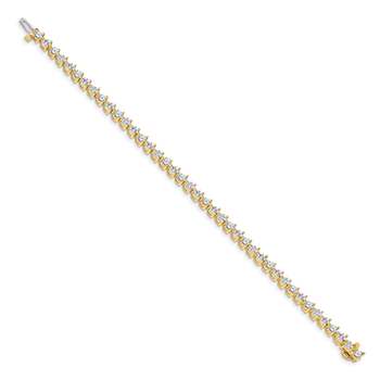 Quality Gold 14k Complete 4.73 carat Round A Diamond 3-prong