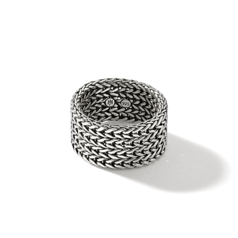 JOHN HARDY Icon Link Ring, Sterling Silver, 12MM RM900921