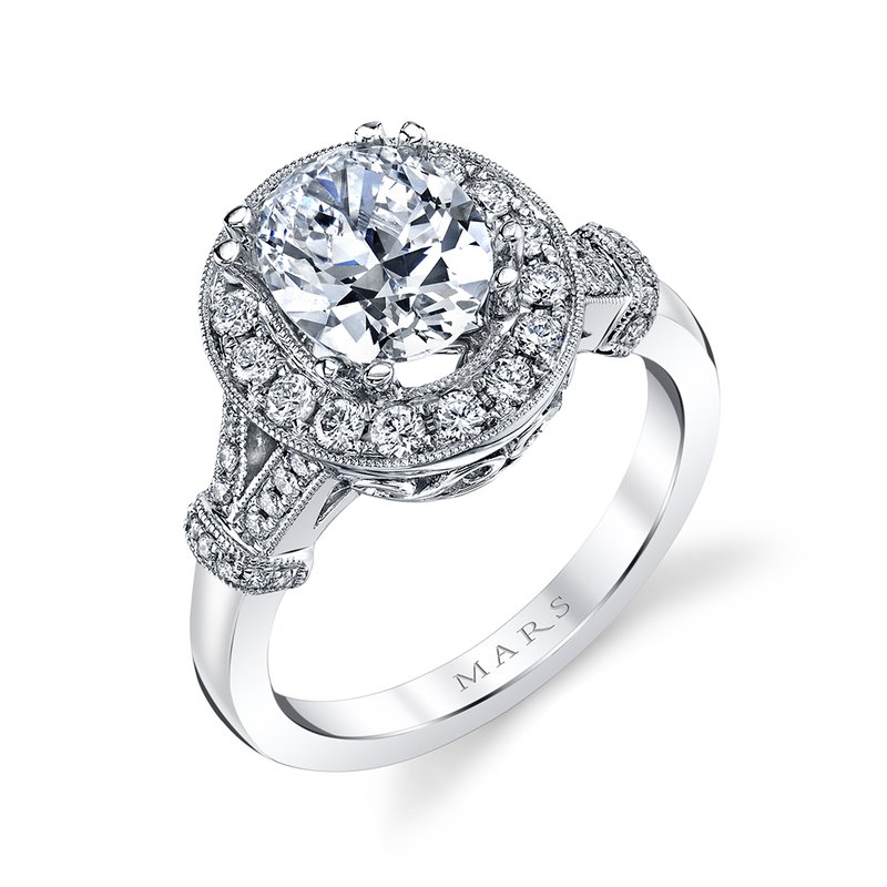 Engagement Ring 27388 - MARS Fine Jewelry