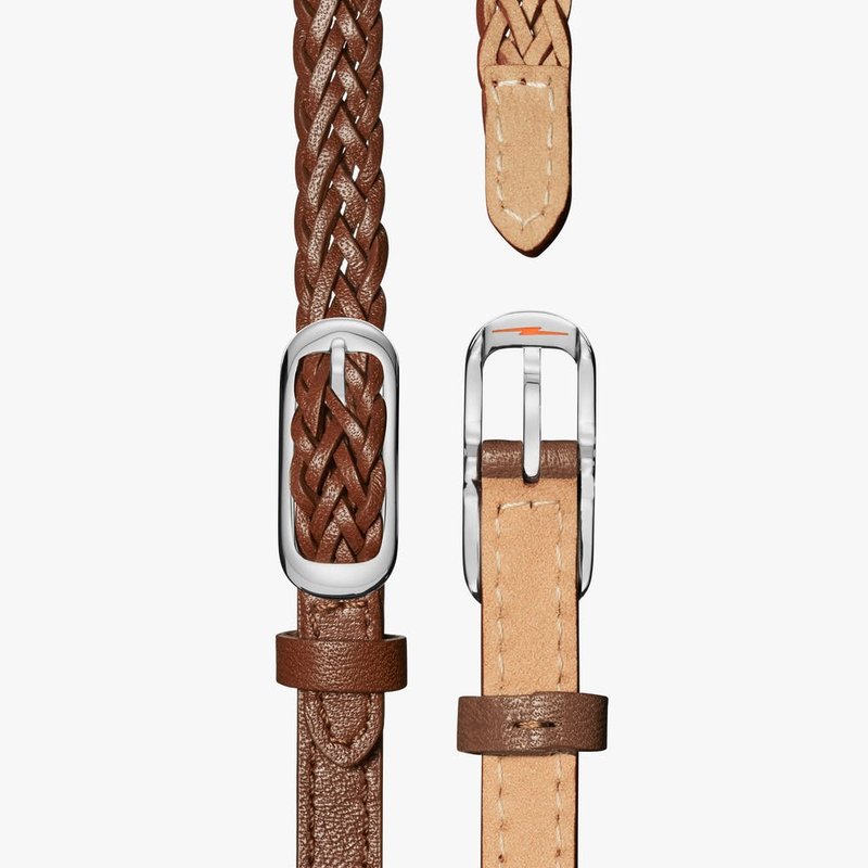 Shinola Birdy 3HD 34mm, MOP Whiskey Leather Strap S0120194479
