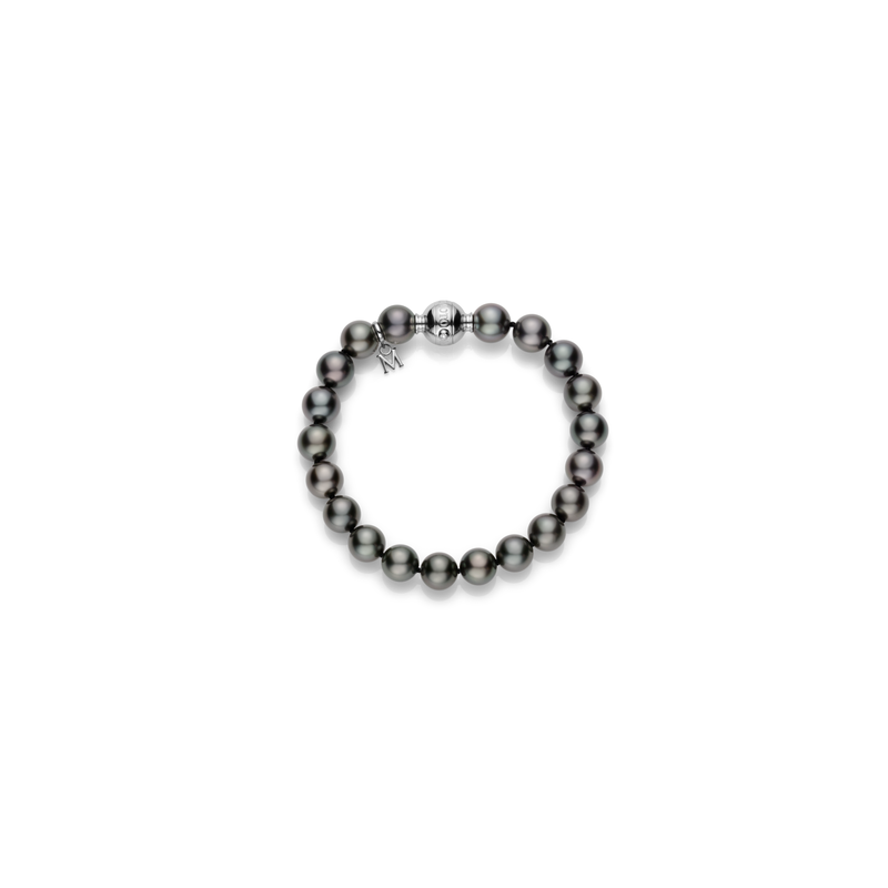 Mikimoto black pearl bracelet discount