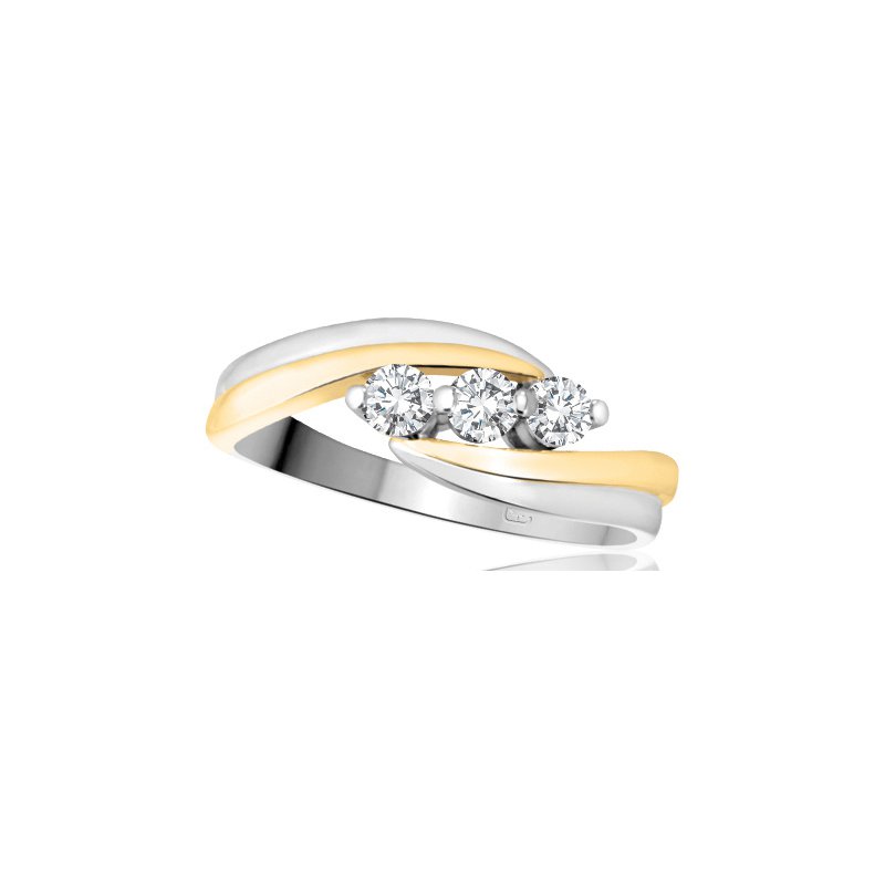 Inuit Ice™ Inuit Ice™ Canadian diamonds Ladies Three Stone Ring ...