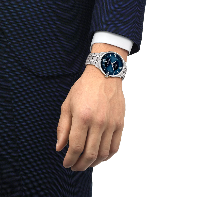 【 hi6to4 】新品　７５cm時計　Fioritura Tissot Chemin Des Tourelles Powermatic 80 42mm