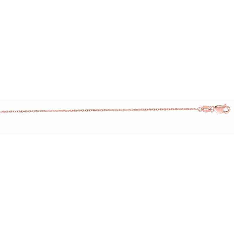 Royal Chain Royal Chain 14K Gold 1.3mm Diamond Cut Cable Chain PKCAB035-18 - Windy ...