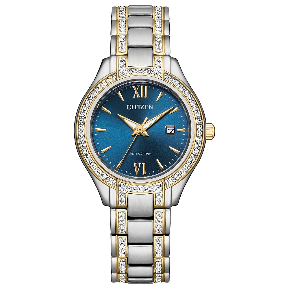 Citizen LAD ECO WR50 SST BRAC NAVY FE1234-50L - Sartor Hamann Jewelers