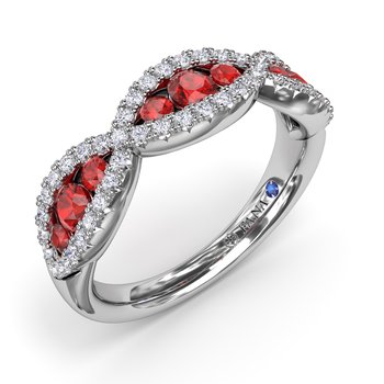 Fana Jewelry Classic Round Diamond Engagement Ring S4286 - Holland