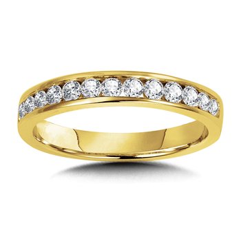 Channel Diamond Wedding Band WBD950-Y