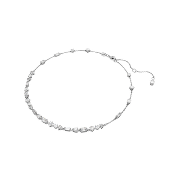 ブレスレット SWAROVSKI Mesmera Rhodium Bracelet M 5661530 Mesmera bracelet, Mixed cuts, Scattered design, White