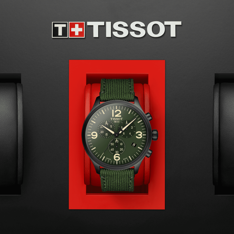 TISSOT Gent XL T1164103609700 Green hotsell Dial Full Kit Warranty Card