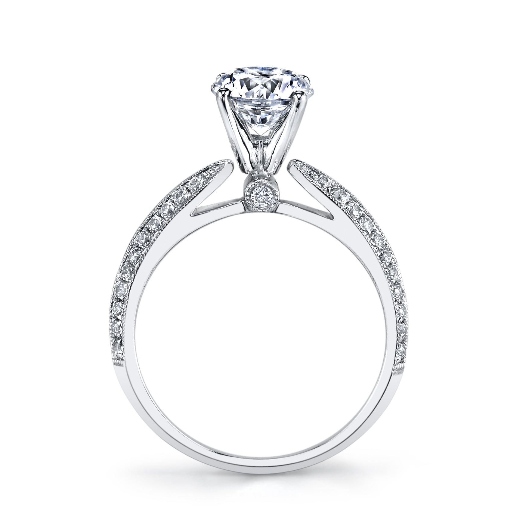 Mars Fine Jewelry Engagement Ring 25917 - The Diamond Family