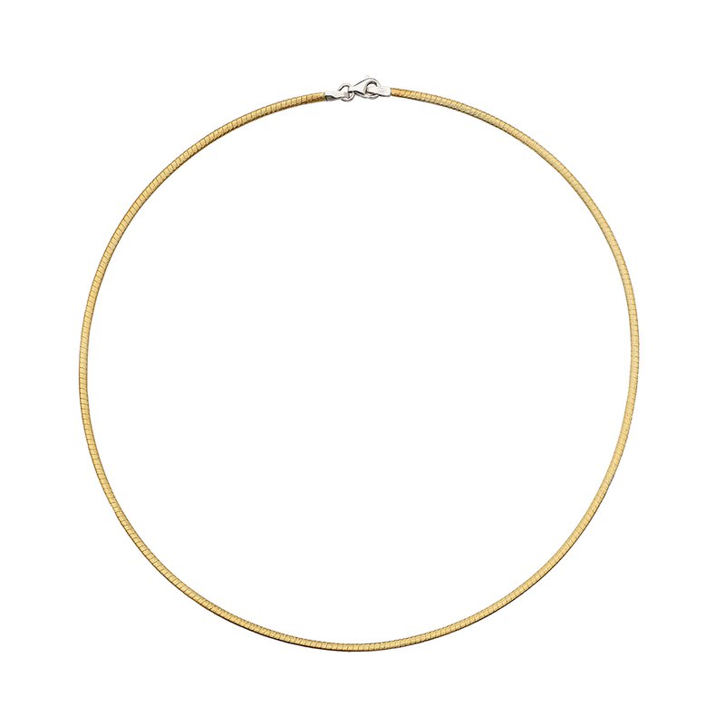 Elegant Embrace 18Kt Yellow And White Gold Reversible Omega