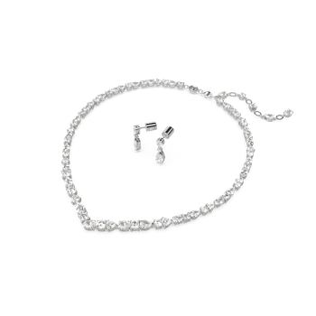 ブレスレット SWAROVSKI Mesmera Rhodium Bracelet M 5661530 mesmera-bracelet--mixed-cuts--