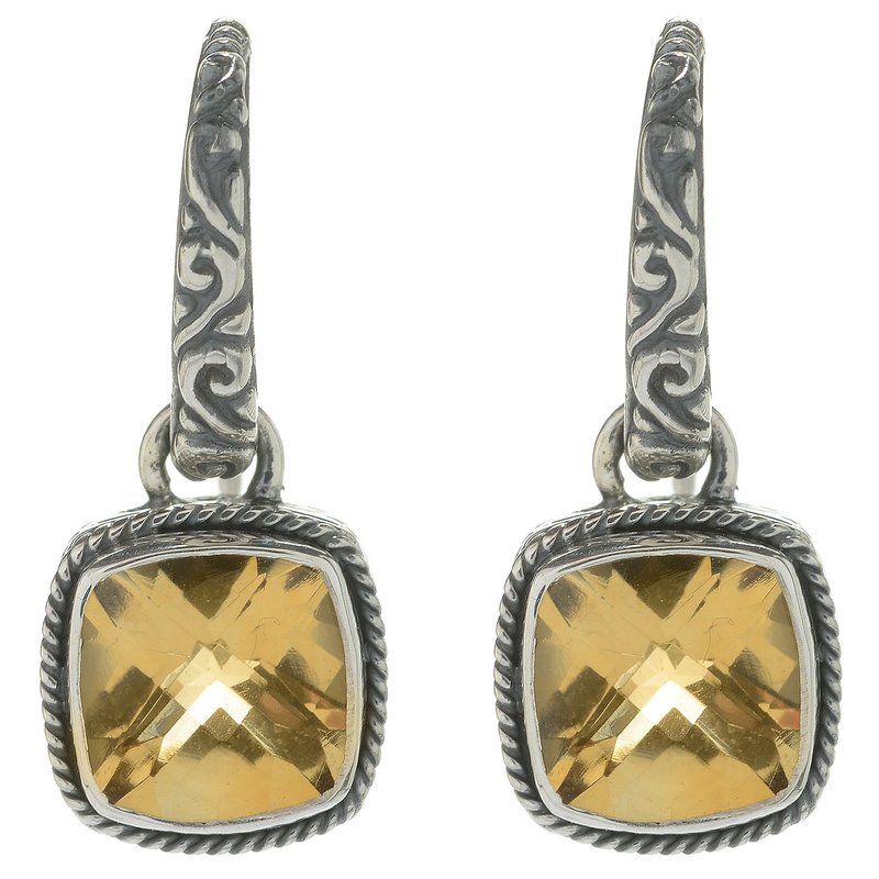 Citrine Center Earrings Citrine Center Earrings