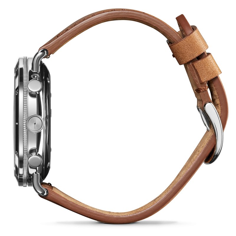 Shinola Canfield Sport 45mm, Bourbon Leather Strap S0120141501