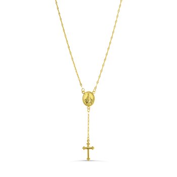 Virgin Mary and Cross Necklace J452-JJP52809