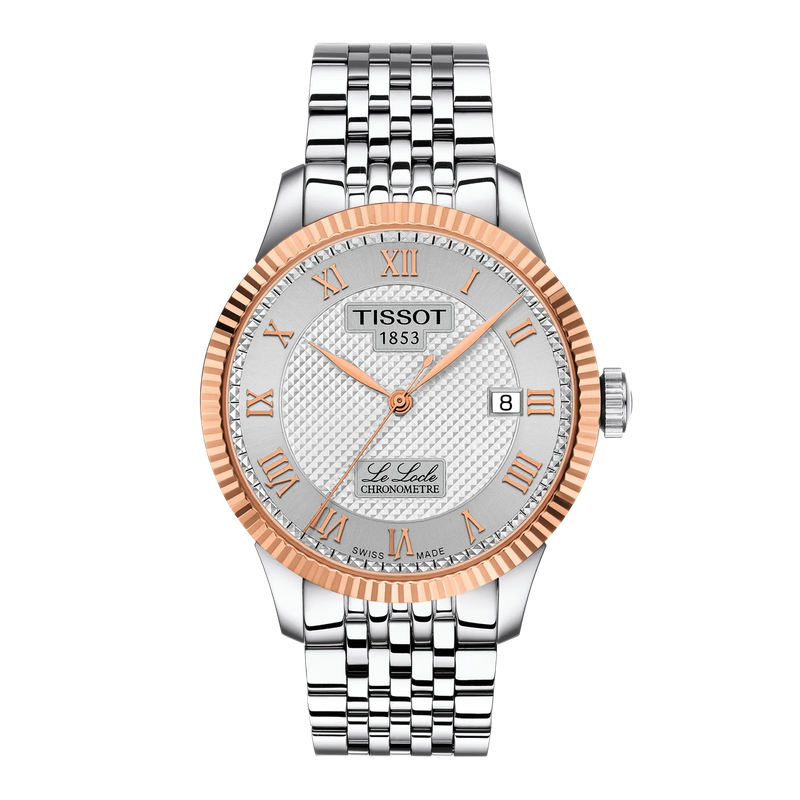 Tissot Le Locle Gold 39.3mm T9324084103300 - Delores Jewelers