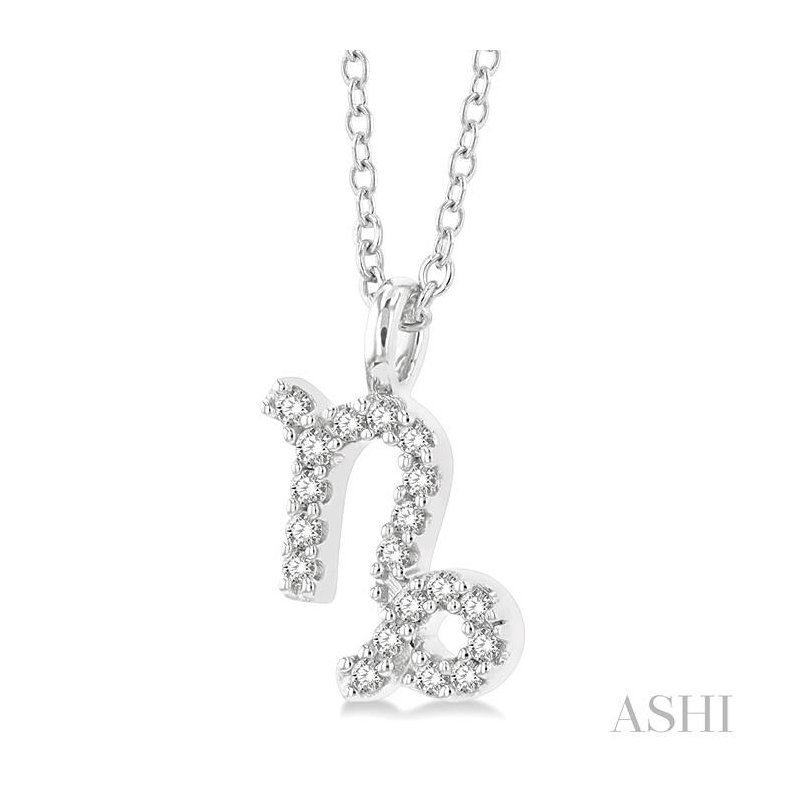 아이♡ASTRO ASHI Capricorn Zodiac Diamond Pendant 635Y9PJTSPDWG-CAPR