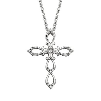Diamond Cross Pendant .07tw ASPSSG1105D