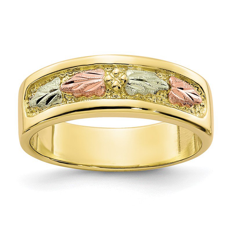 10k Tri color Black Hills Gold Ring
