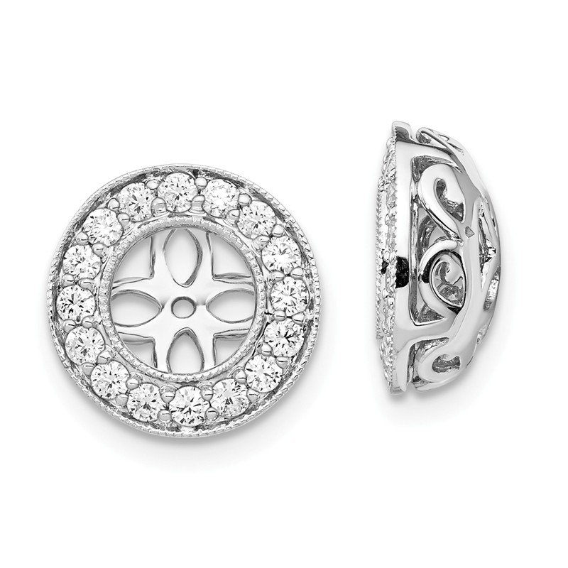 True Origin 14K White Gold 1/2 carat Lab Grown Diamond VS+ F+ for 5.5 ...