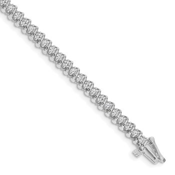 Quality Collection 14k White Gold Complete 6.15 carat Round