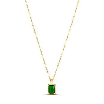 Emerald Birthstone Pendant Z124-LN4234