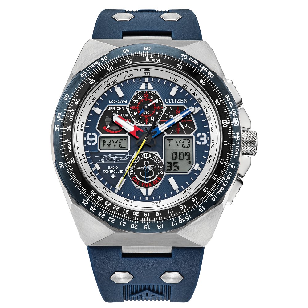 ★オーダー★ Citizen MEN ECO WR200 SS STRA BLUE JY8156-00L - Sartor Hamann Jewelers