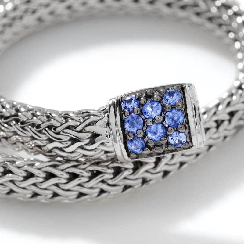 JOHN HARDY Icon Bracelet, Sterling Silver, Pavé, 5MM