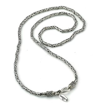 Samuel B STERLING SILVER 2.5MM TULANG NAGA CHAIN IN 30 Samuel B STERLING SILVER 2.5MM TULANG NAGA CHAIN IN 30