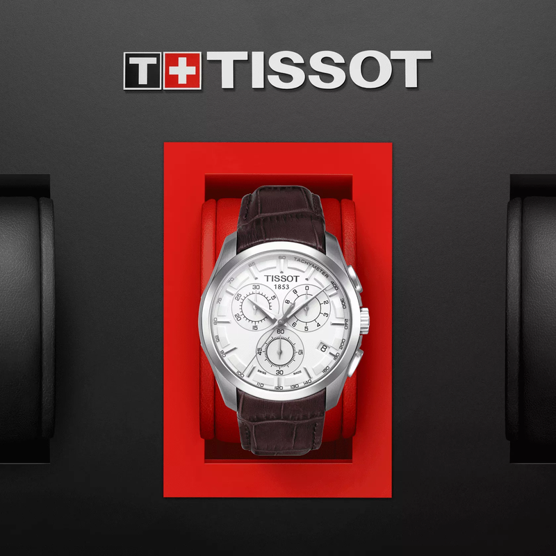 tissot couturier chronograph t0356171603100