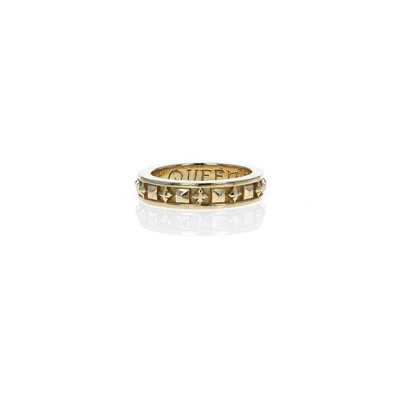 King Baby 18K Stackable Studded Ring W/ Mb Crosses K20-5161G King Baby 18K Stackable Studded Ring W/ Mb Crosses K20-5161G