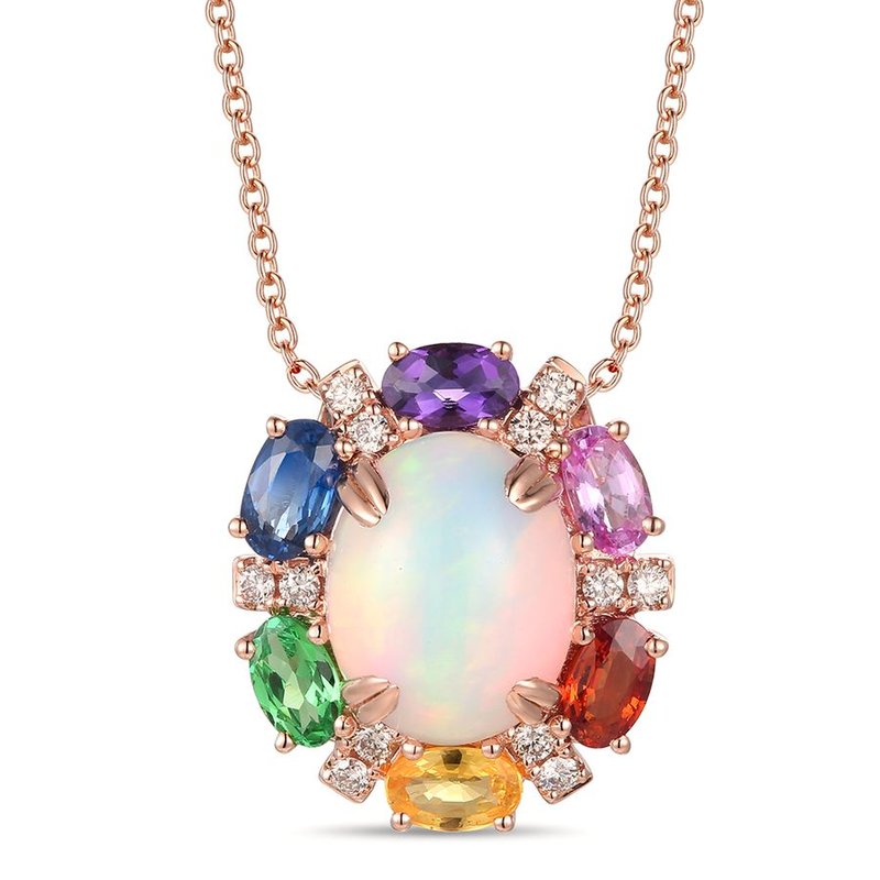 Le Vian 14K Strawberry Gold® Neopolitan Opal™ 1 7/8 cts