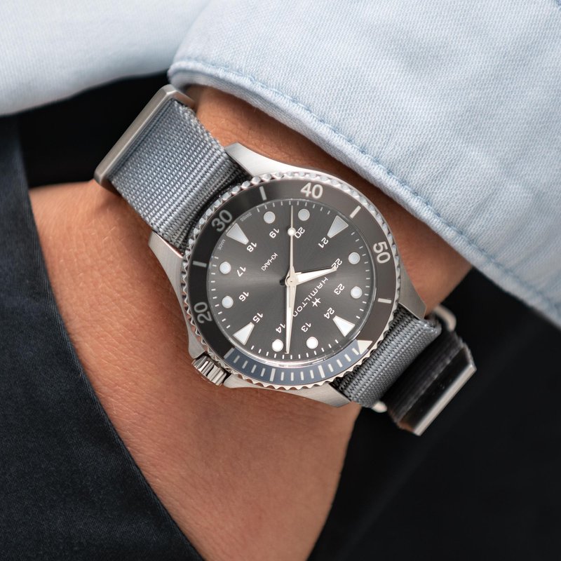 Hamilton Khaki Scuba Quartz H82211981 - Gumer & Co. Jewelry