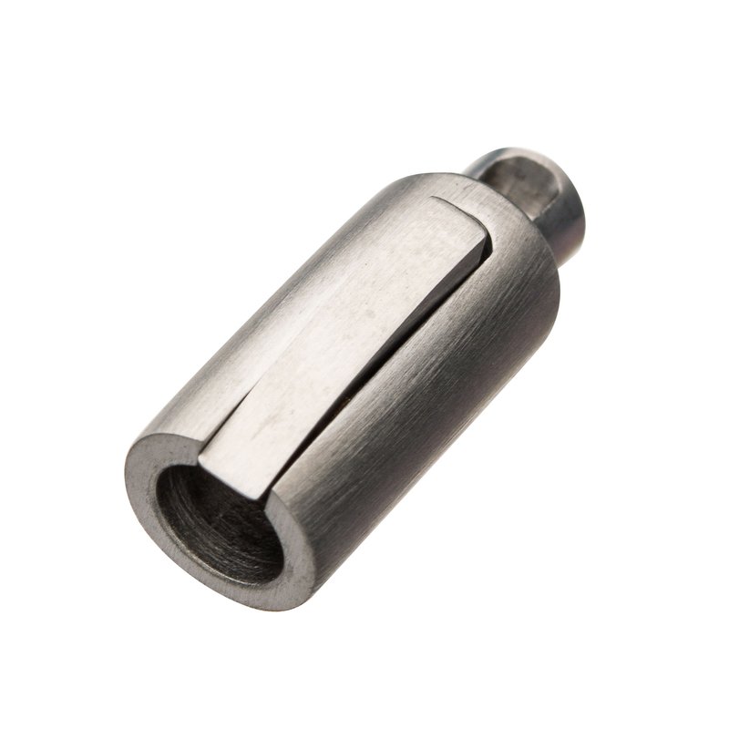 INOX Jewelry Steel Extra Self Adjustable Round Tube Brushed