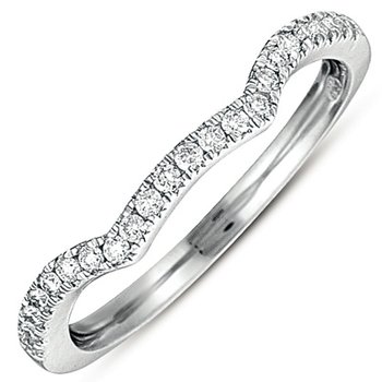 サルページ ウェディングシリーズ S. Kashi Bridal White Gold Matching Band EN7325-BWG