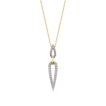 Inverted Teardop Pendant .27tw TJC10B3369D